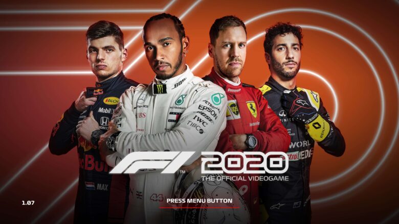 F1 2020 Title Menu Captured from Xbox One X