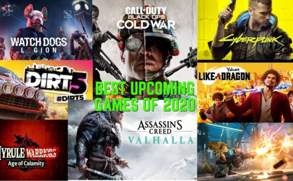 Best upcoming Games featuring Watch Dogs Legion, Call of Duty Black Ops Cold War, Cyberpunk 2077, Dirt 5, Yakuza Like a dragon, Hyrule Warriors age of calamity, assassins creed valhalla, and ratchet and clank rift apart