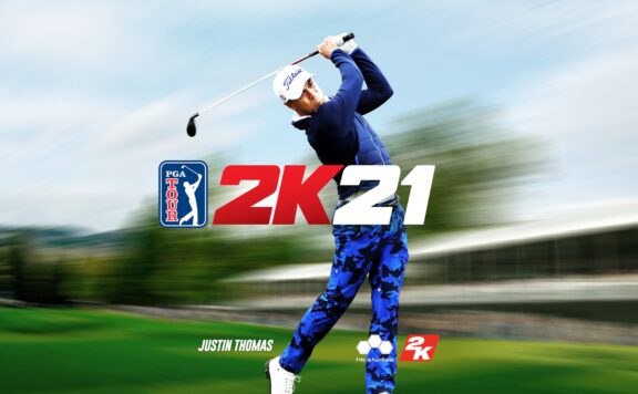 PGA TOUR 2k21 Title Screen