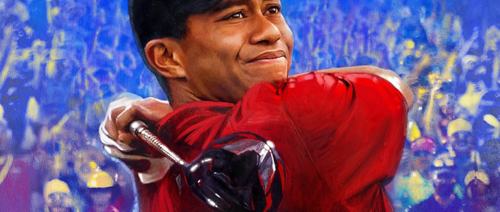 PGA 2K23 Main Cover Art Tiger Woods